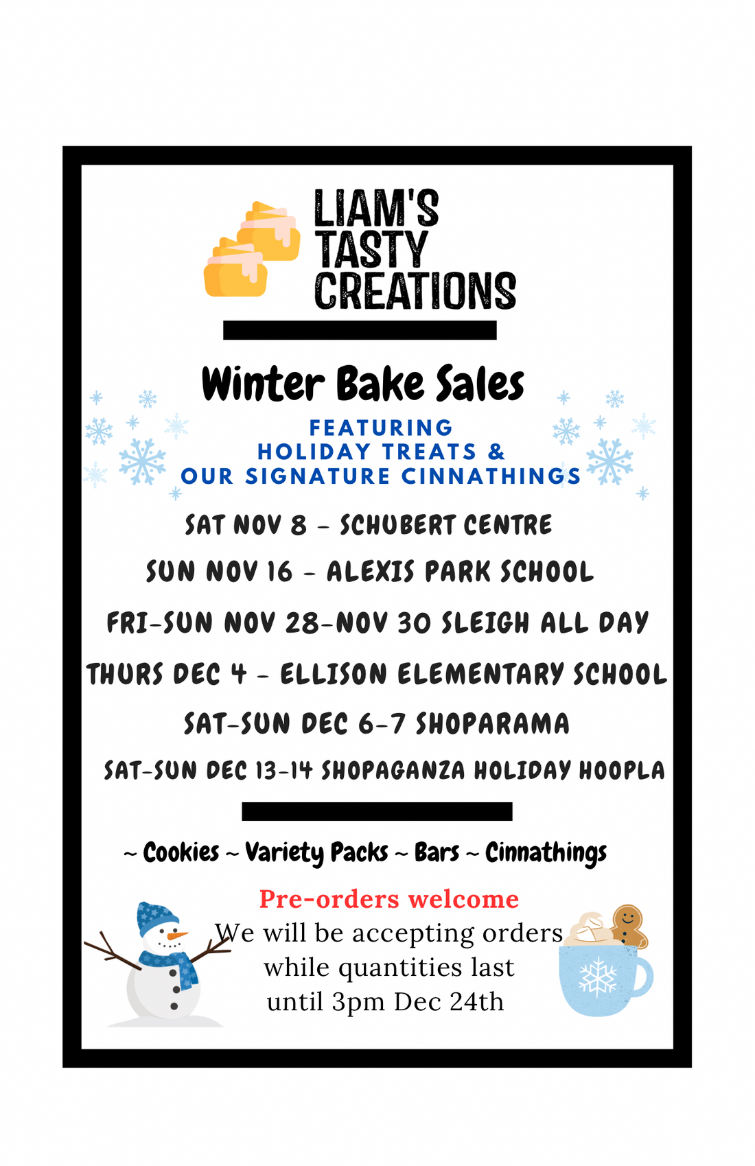 Holiday Markets 2025