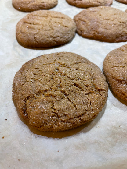 Ginger snap cookies