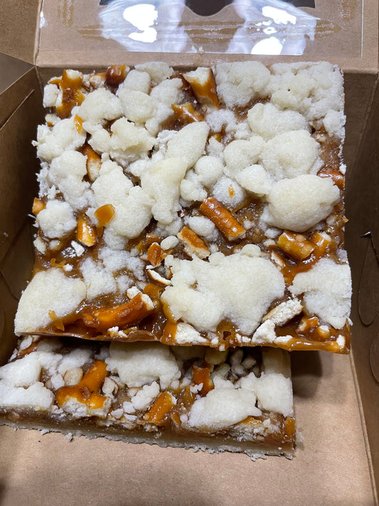 Salted caramel bars