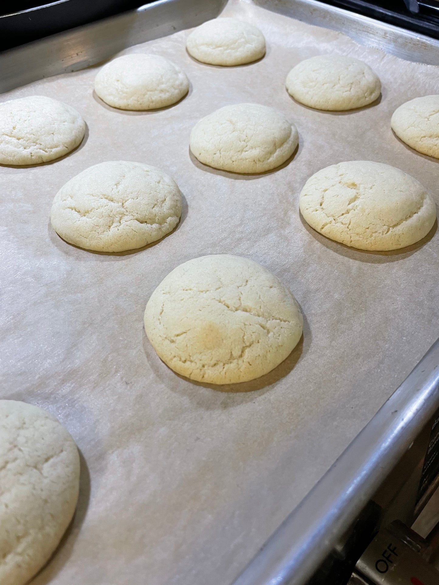 Raspberry Sugar Cloud Cookies