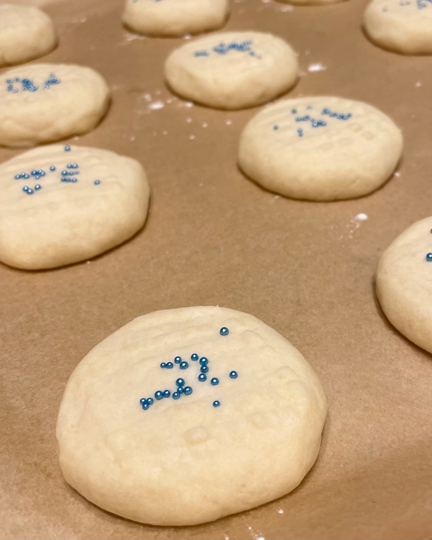 Whipped Shortbread Cookies