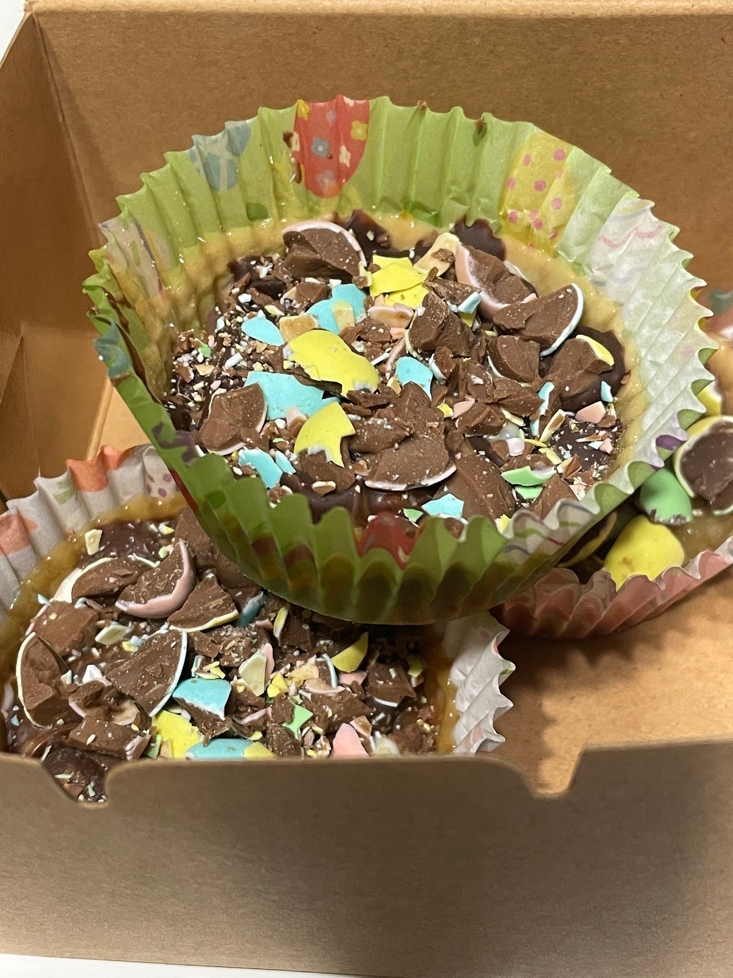 Mini Egg Toffee Cups