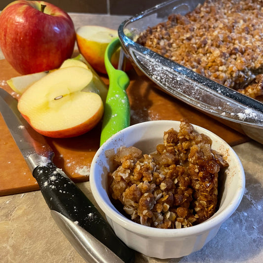 Apple Crisp in a Jar